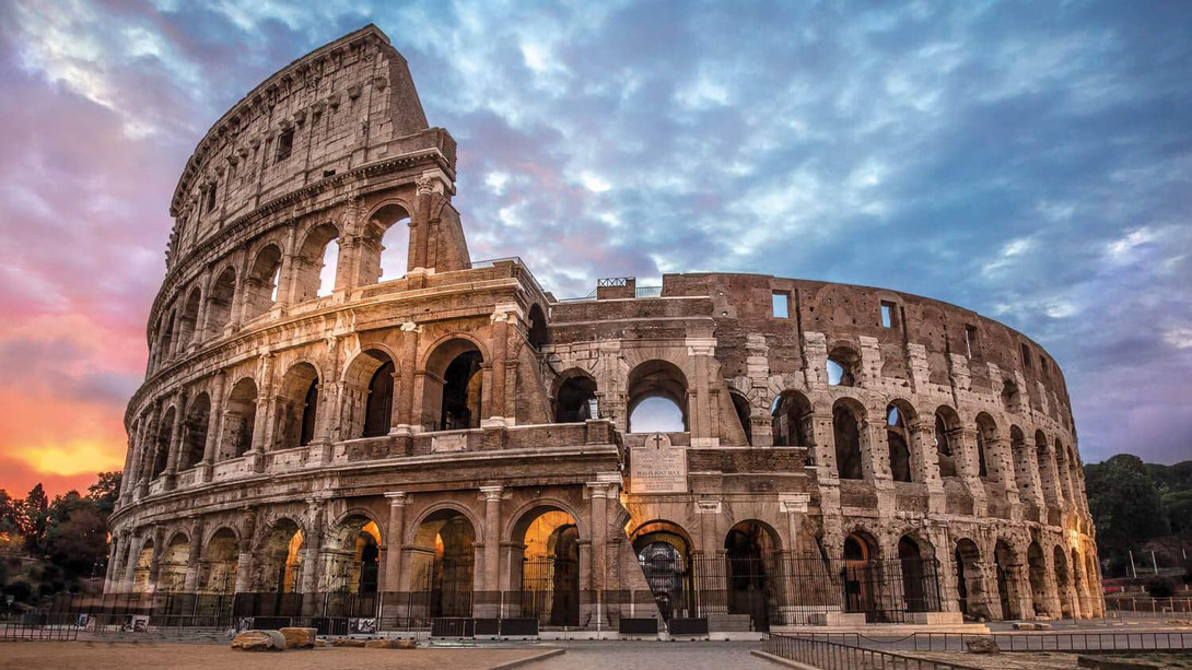 El-Coliseo-al-atardecer-Roma-Italia El-Coliseo-al-atardecer-Roma-Italia